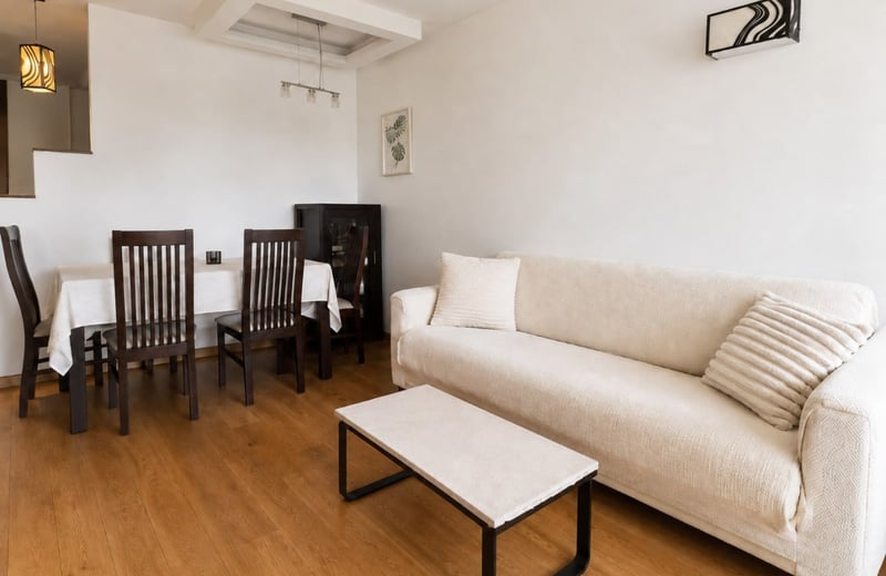 Bright Apartment 64m² for Rent Near Metro, Ursynów, Warsaw, Poland