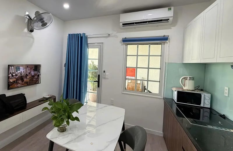 Long-term rental of a new and spacious apartment with a swimming pool in Da Nang, Vietnam