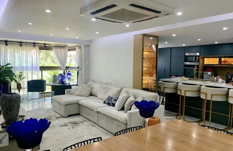 Long-term rental of 3-room apartment 150 m², Rio de Janeiro, Brazil