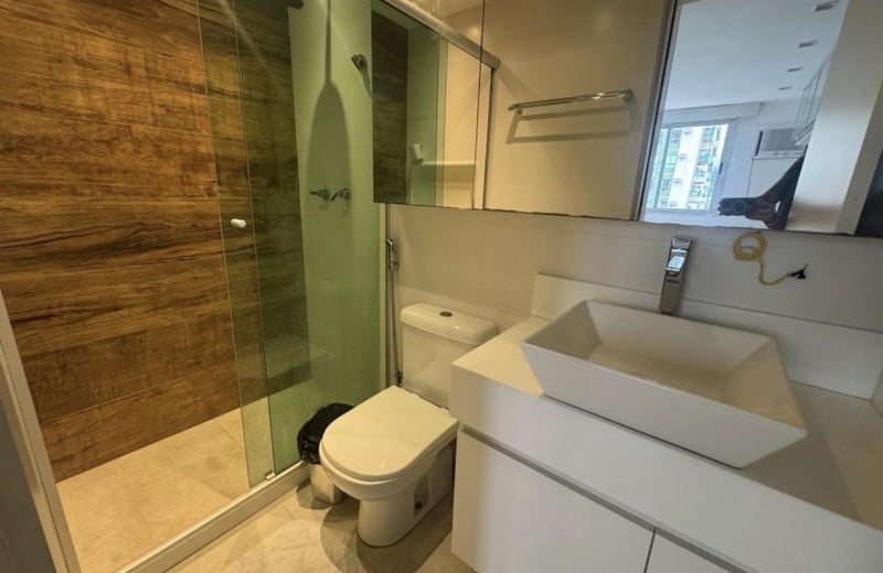 Long-term rental: 3-room apartment 74 m² in Barra da Tijuca, Rio de Janeiro, Brazil