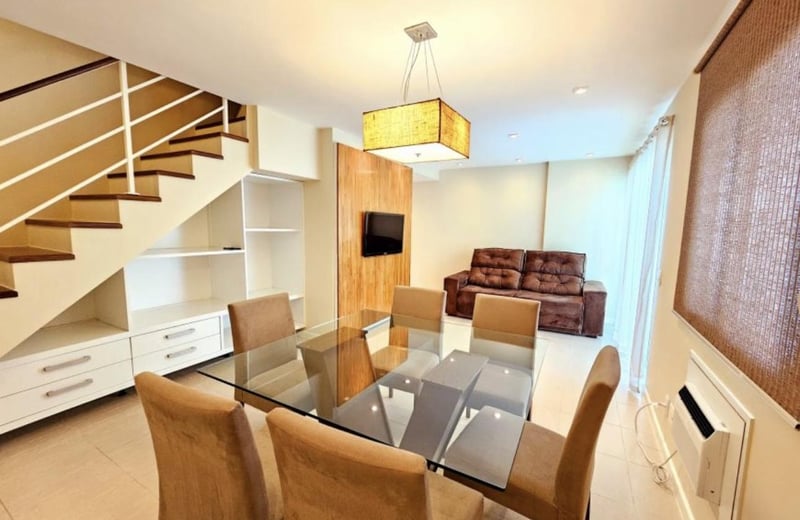 Alquiler a largo plazo de un dúplex, 106 m², en el distrito de Barra da Tijuca, Río de Janeiro, Brasil