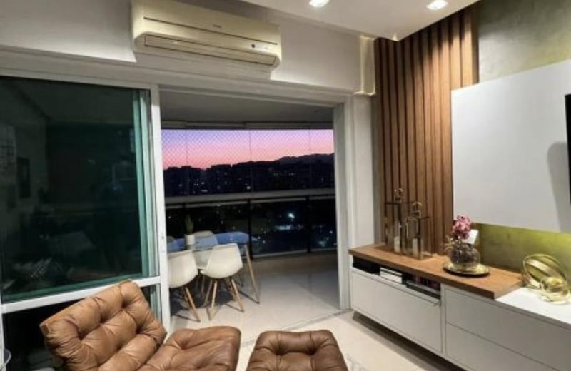 Langzeitmiete einer Wohnung, 140 m², in Barra da Tijuca, Rio de Janeiro, Brasilien