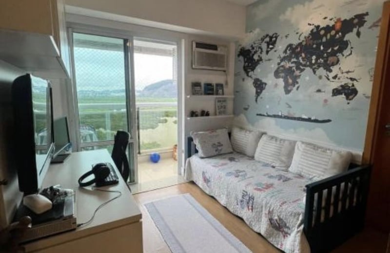 Langzeitmiete einer Wohnung, 140 m², in Barra da Tijuca, Rio de Janeiro, Brasilien