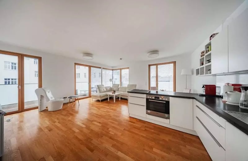 Alquiler a largo plazo de apartamento de 3 habitaciones en el 3er distrito de Viena, oferta exclusiva