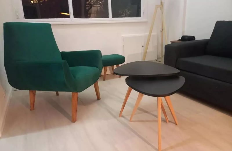 Alquiler a largo plazo de 2 ambientes amoblado en Buenos Aires, Argentina, Recoleta