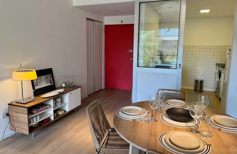 Langzeitmiete – 3-Zimmer-Wohnung mit Balkon und Pool in Buenos Aires, Argentinien, Palermo