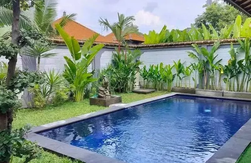 Alquiler a largo plazo de una villa de 1 dormitorio con piscina en Seminyak, Bali, Indonesia