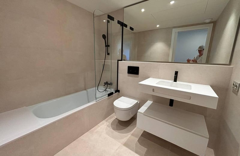 Rent in a new building 30 minutes from Barcelona