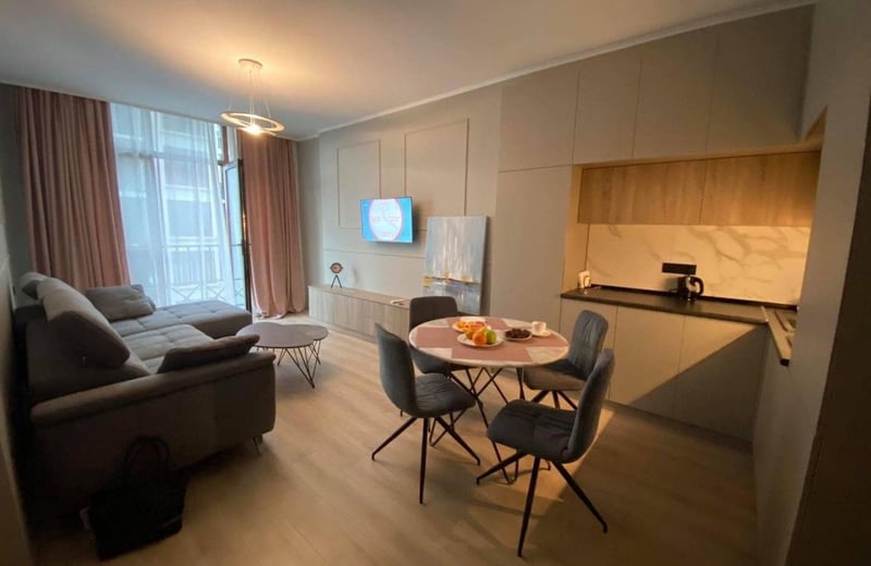 Charming 45 m² Apartment with Designer Renovation in Batumi