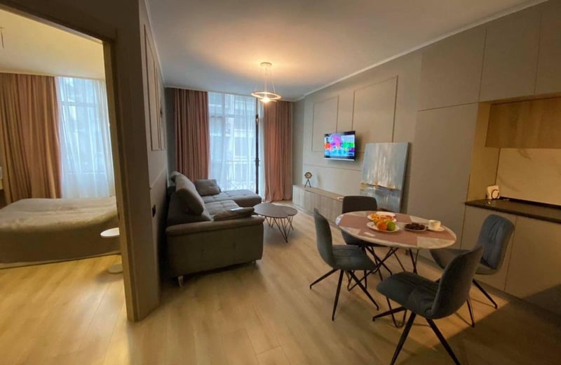 Charming 45 m² Apartment with Designer Renovation in Batumi