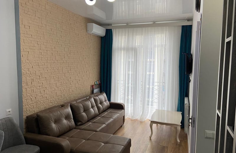 Rent a new apartment 1+1 with furniture in Batumi