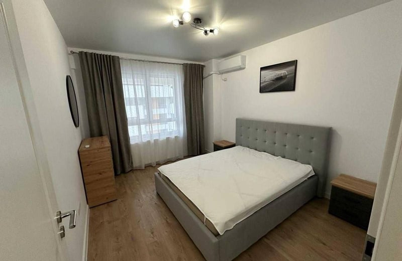 Two-room apartment with new appliances in Bucharest, no pets