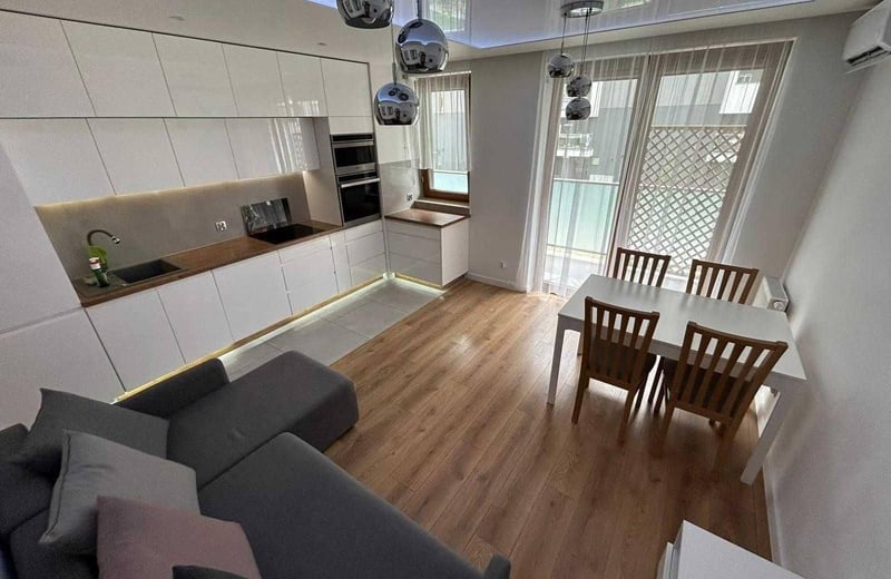 Modern 2-Room Apartment with Balcony in Czyżyny, Kraków