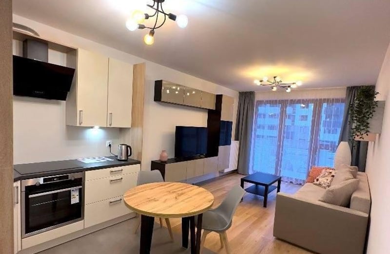Modern 2-Room Apartment with Balcony in Czyżyny, Kraków