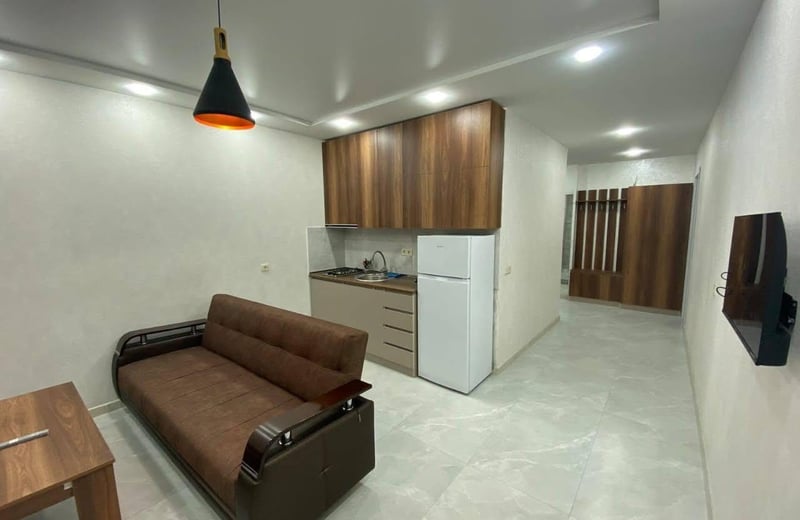 Spacious Two-Bedroom Apartment in Batumi, High Floor, Newly Renovated