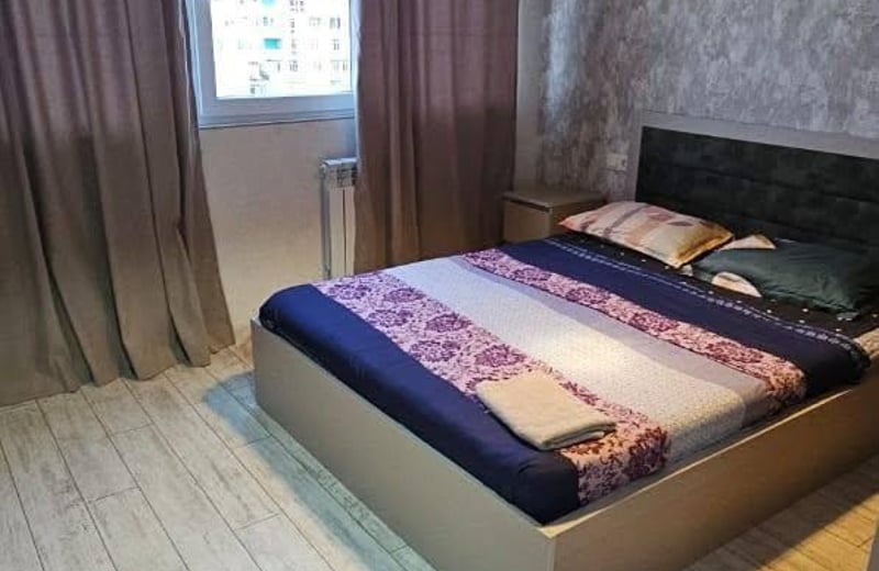 Spacious Two-Bedroom Apartment in Batumi, High Floor, Newly Renovated