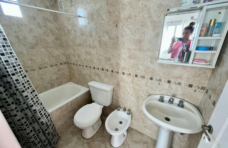 Cozy furnished apartment with air conditioning in the center of Mar del Plata