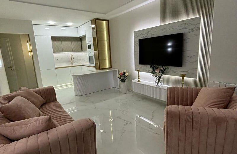 Rent 2+1 Apartment 75m² in Batumi, Takaisvhili St. 51