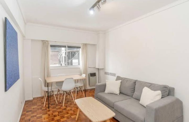 Rent Bright 2-Room Apartment 42m² in Palermo District, Buenos Aires