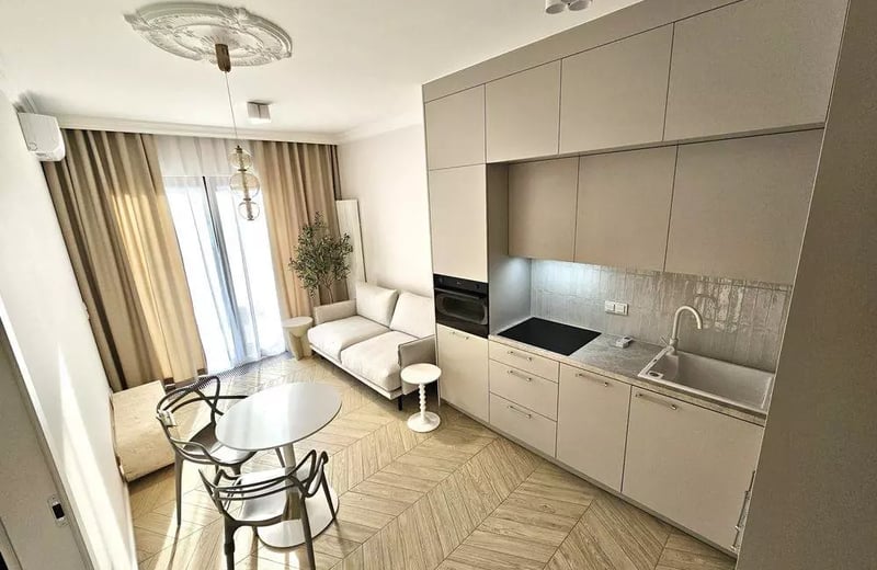 2-Bedroom Apartment for Rent, 44m², Białej Koniczny Street, Mokotów, Warsaw, Poland