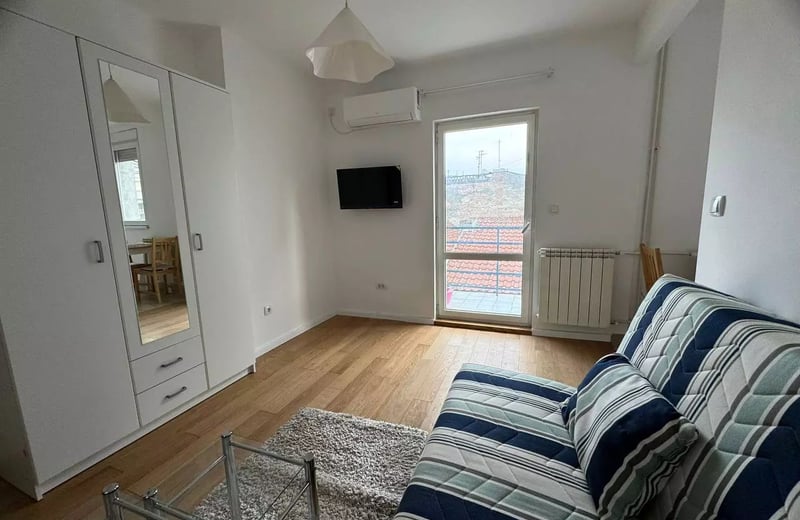 Аренда однокомнатной квартиры в Белграде недалеко от центра города