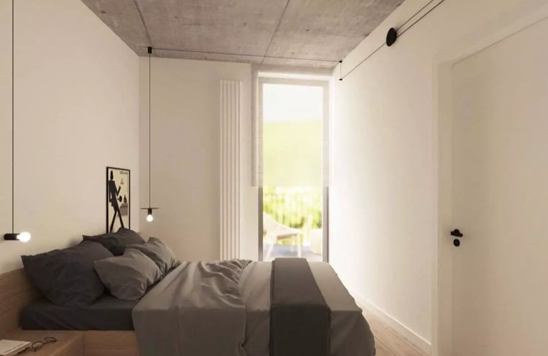 Long-term rental of a two-room apartment with a balcony at Browary Warszawskie, Wola, Warsaw