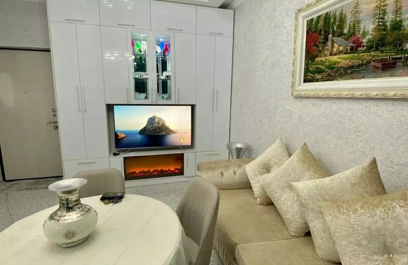 Apartamento de un dormitorio en alquiler a largo plazo en Batumi, calle Pirosmani