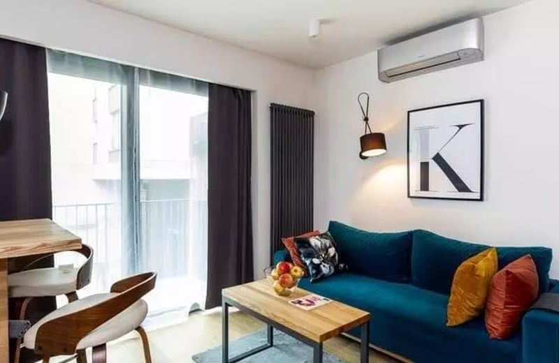 Долгосрочная аренда 2-комнатной квартиры, Kazimierz, ул. Św. Wawrzyńca, Старый город, Краков