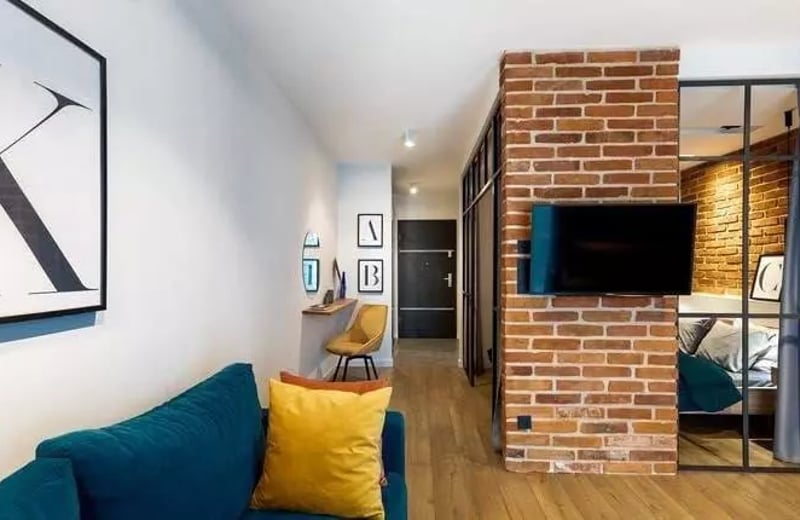 Долгосрочная аренда 2-комнатной квартиры, Kazimierz, ул. Św. Wawrzyńca, Старый город, Краков