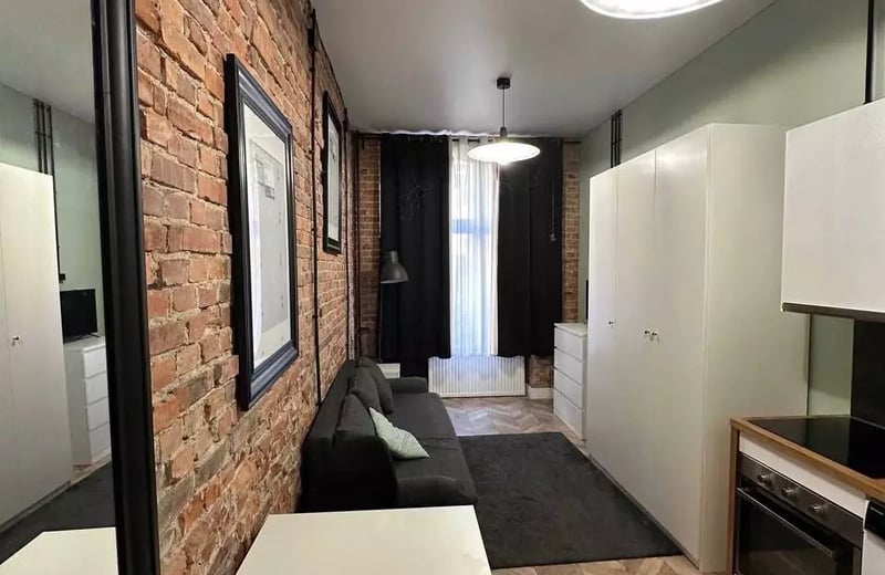 Long-term rental of a 1-room apartment, ul. Płac Zgody, Stare Miasto, Wrocław