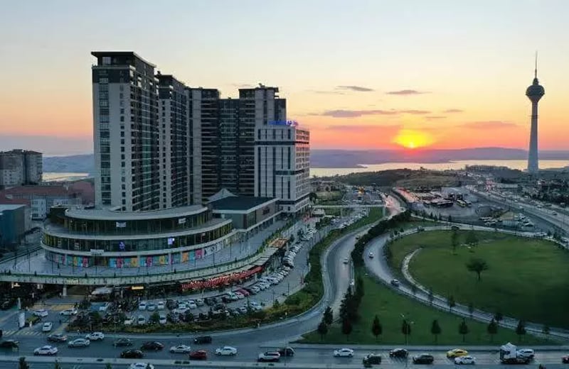 Long-term rental of a 2+1 apartment, First Avenue, Cumhuriyet, Büyükçekmece, Istanbul