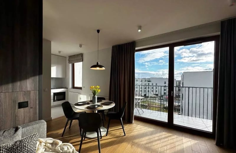 Long-term rental, Warsaw, Wilanów: 2-room apartment 45 m²