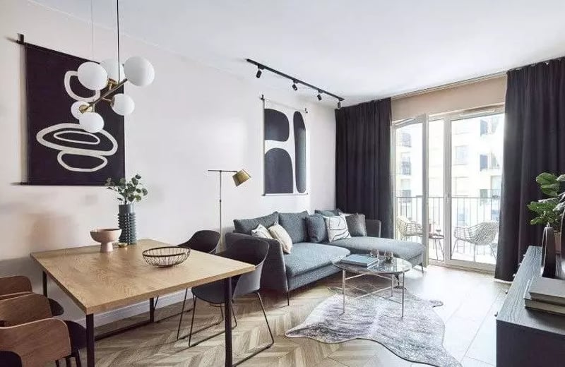 Long-term rental — 2-room apartment 40 m² in Warsaw, Wola