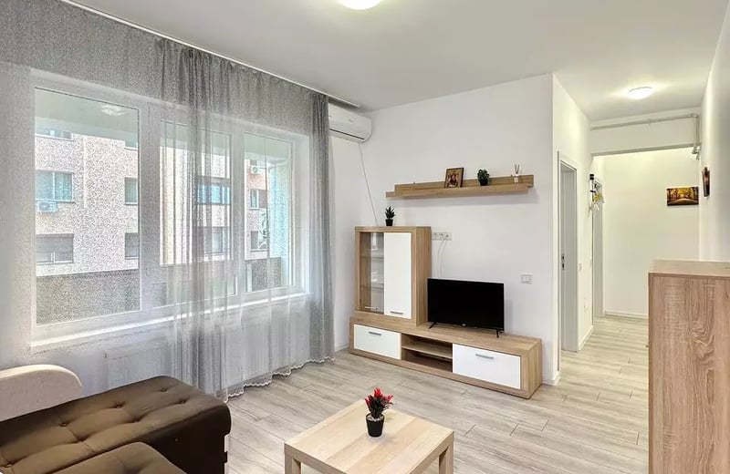 Long-term rental of a two-bedroom apartment in Bucharest, "Militari Residence" complex, Ilie Petre 88 Street