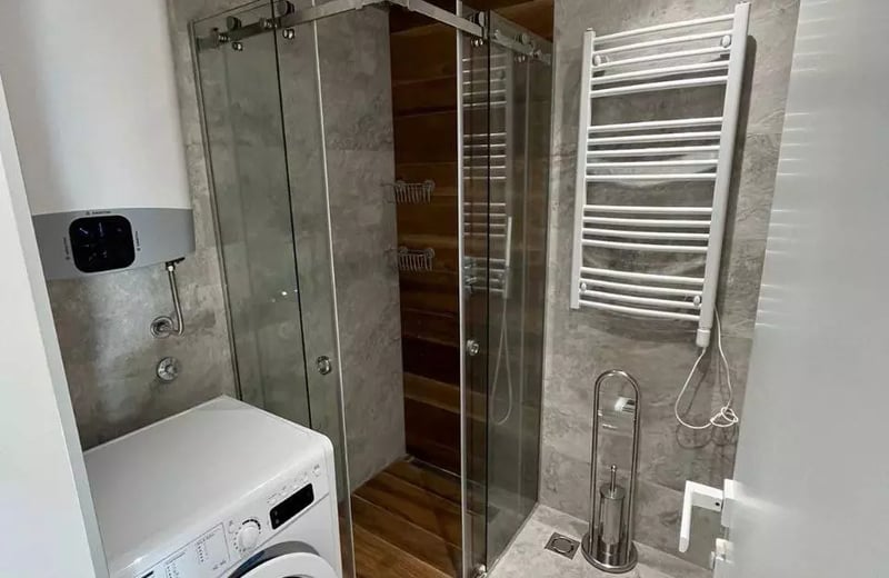 Long-term rental of a 2-rooms apartment in the premium residential complex "Sakura Park", New Belgrade