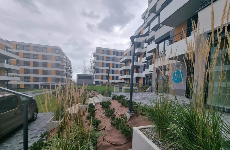 Долгосрочная аренда 2-комнатной квартиры в Кракове, район Prądnik Biały, ул. Stefana Banacha