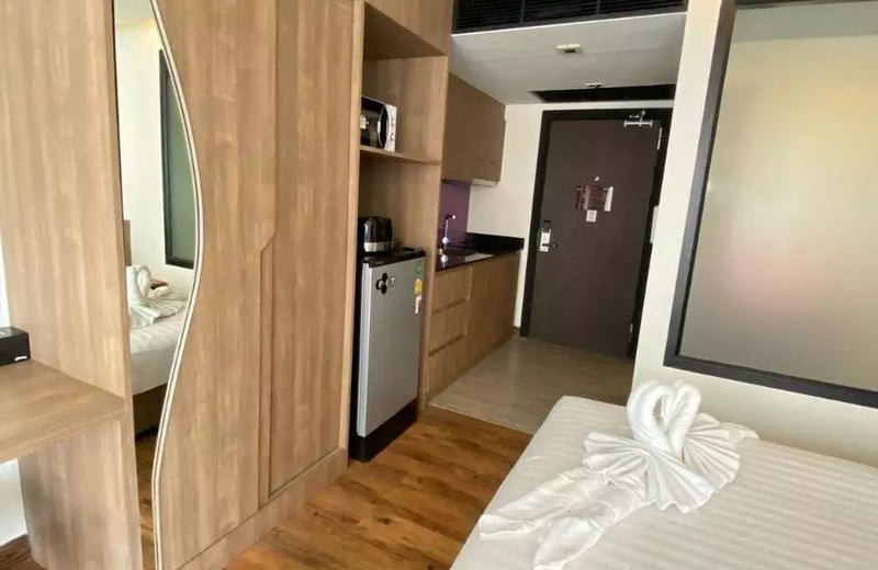 Long-term rental of a studio at The Beach Heights Resort, Kata, Phuket