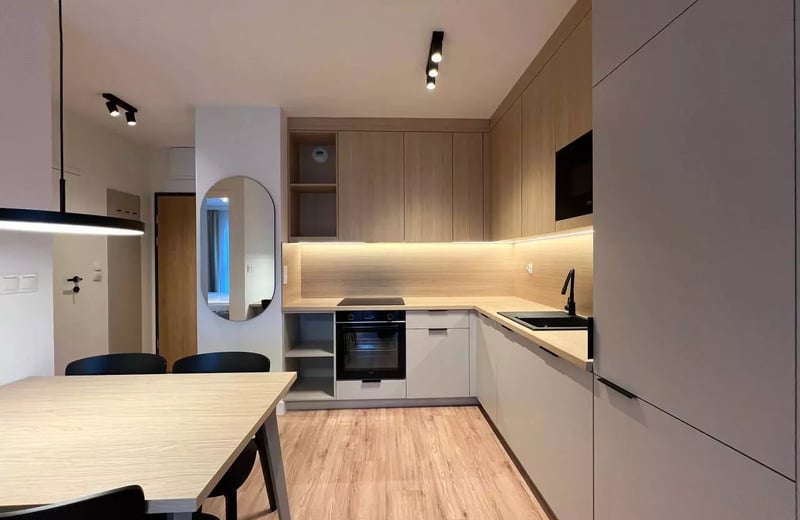 Long-term rental of a 2-rooms apartment in Wrocław, Poland