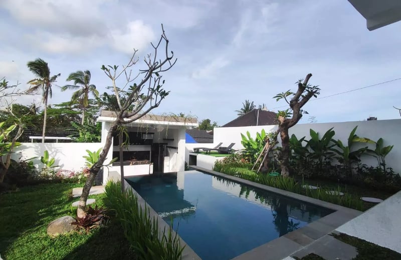 Long-term rental of a new 2br villa in Ubud, Singapadu area, Bali