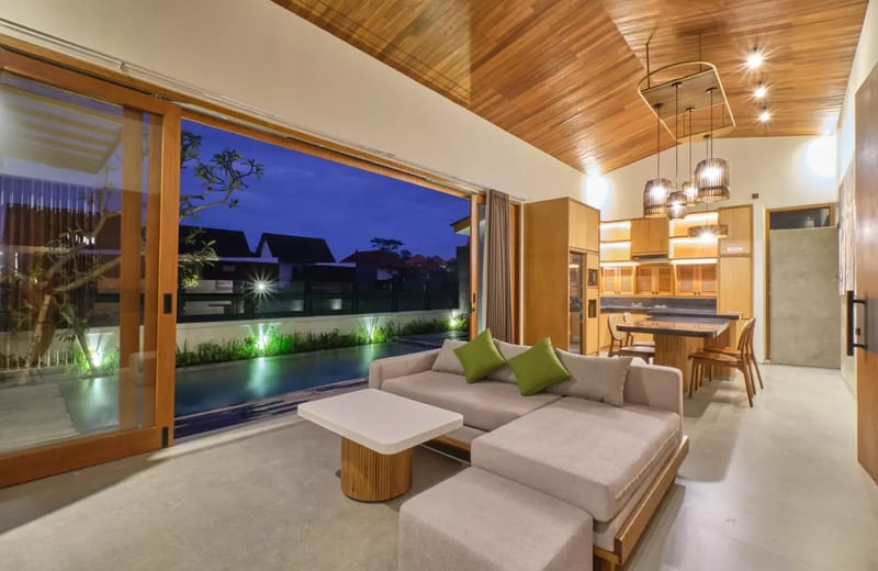 Long-term rental of a modern villa in Ubud, Lodtundoh, Bali, Indonesia
