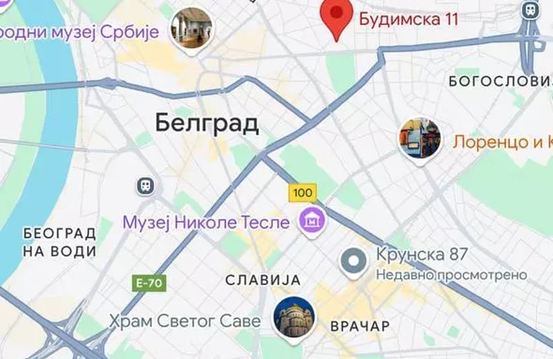 Long-term rental of a 2-rooms apartment in Belgrade, city center, Serbia