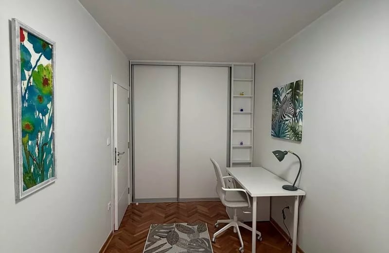 Long-term rental of a new 2-rooms apartment in central Belgrade, near Kalemegdan Fortress, Serbia