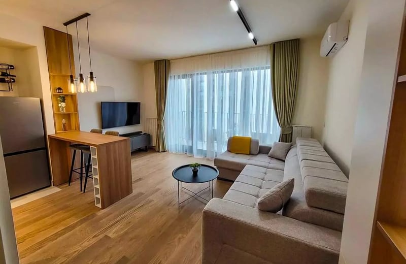 Long-term rental of a studio in BW Terra complex, Belgrade, Serbia