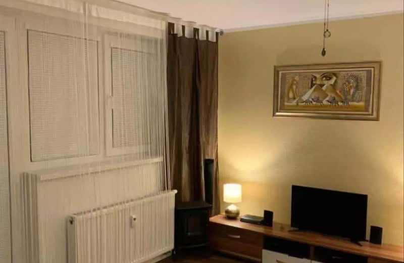 Long-term rental 1-room apartment (28 m² + 4 m² balcony) in Rača, Bratislava, Slovakia