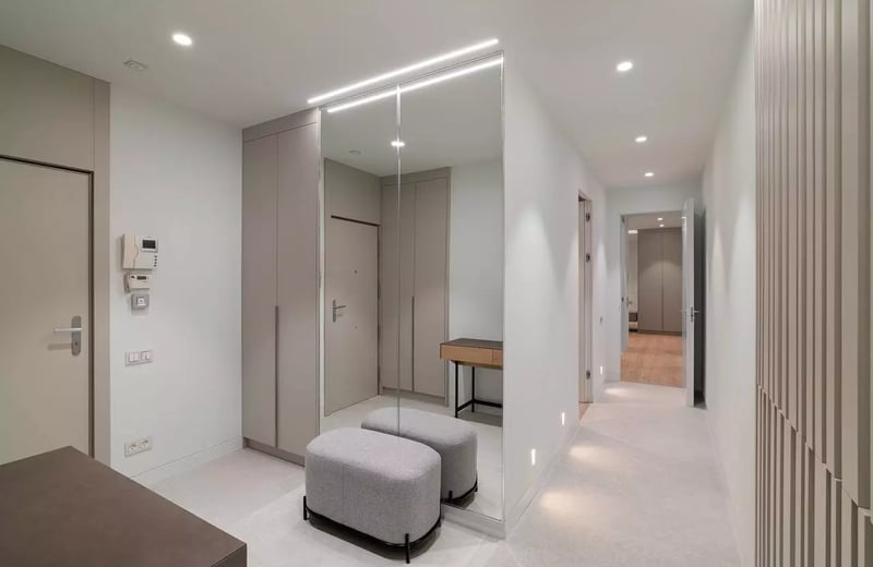 Spacious designer apartment for long-term rent with Sagrada Familia view in Barcelona