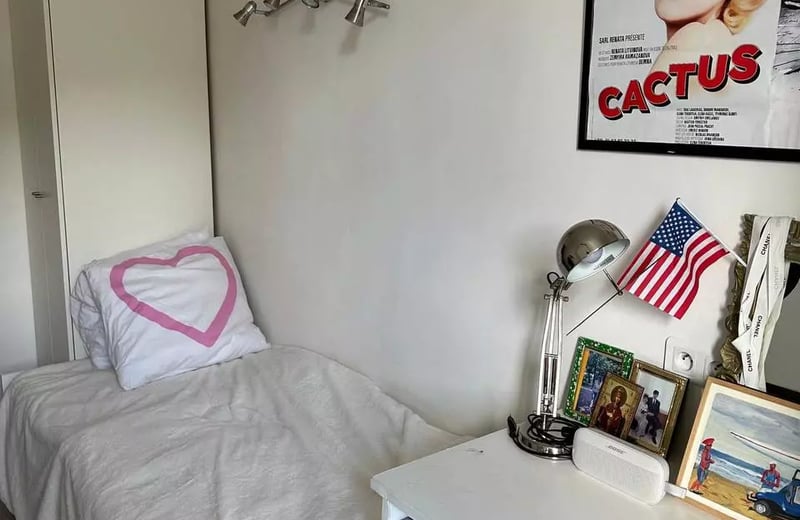 Long-term rental, studio with balcony, Montmorency Boulevard, Paris