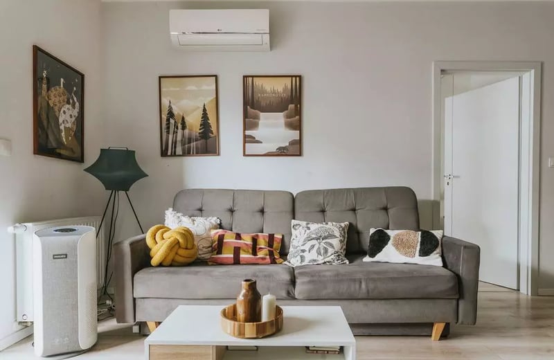 Long-term rental modern apartment with gym and spa, Wrocław, Poland