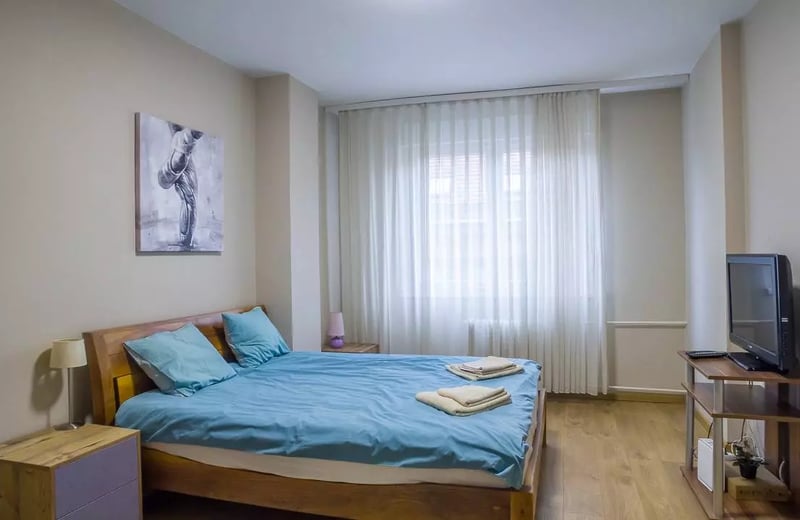 Long-term rental 2-room apartment in the center of Belgrade, Serbia