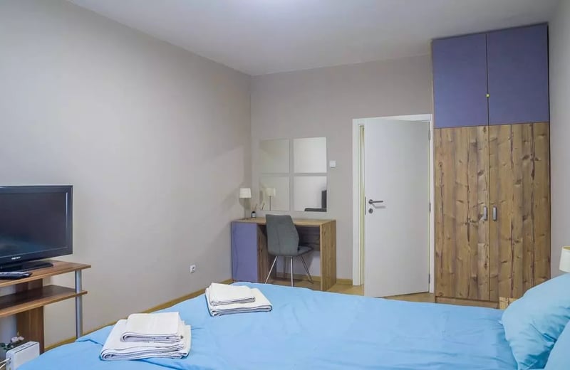 Long-term rental 2-room apartment in the center of Belgrade, Serbia