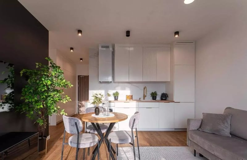 Долгосрочная аренда современной 2-комнатной квартиры в районе Воля, Варшава